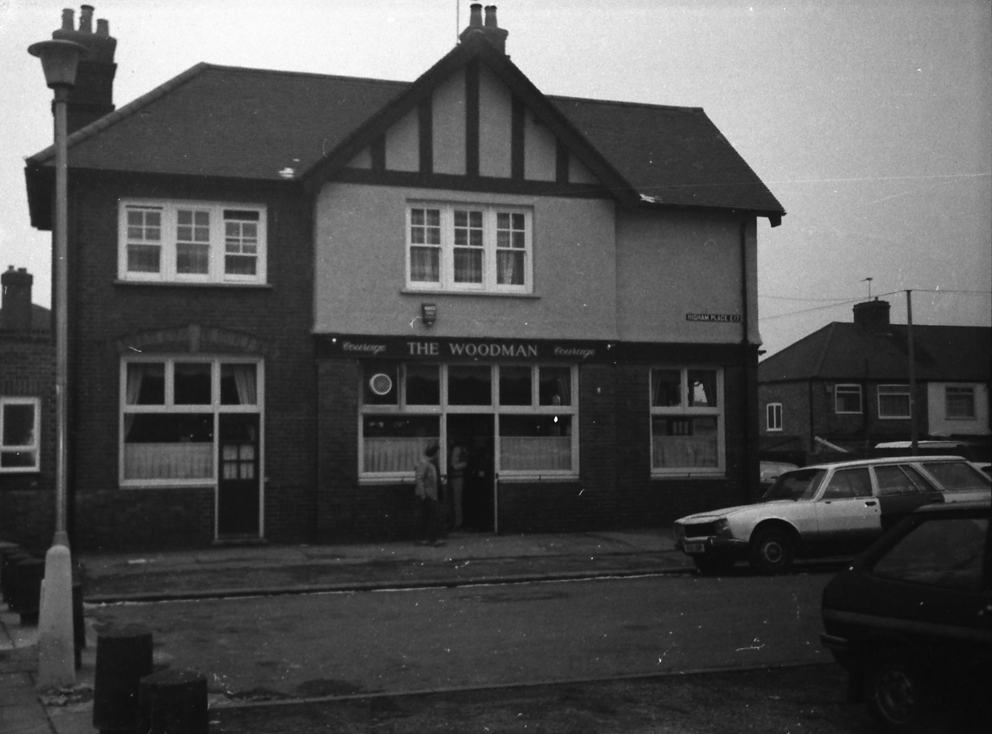 Woodman London E17 taken in 1986.. (Pub, External). Published on 10-01-2019