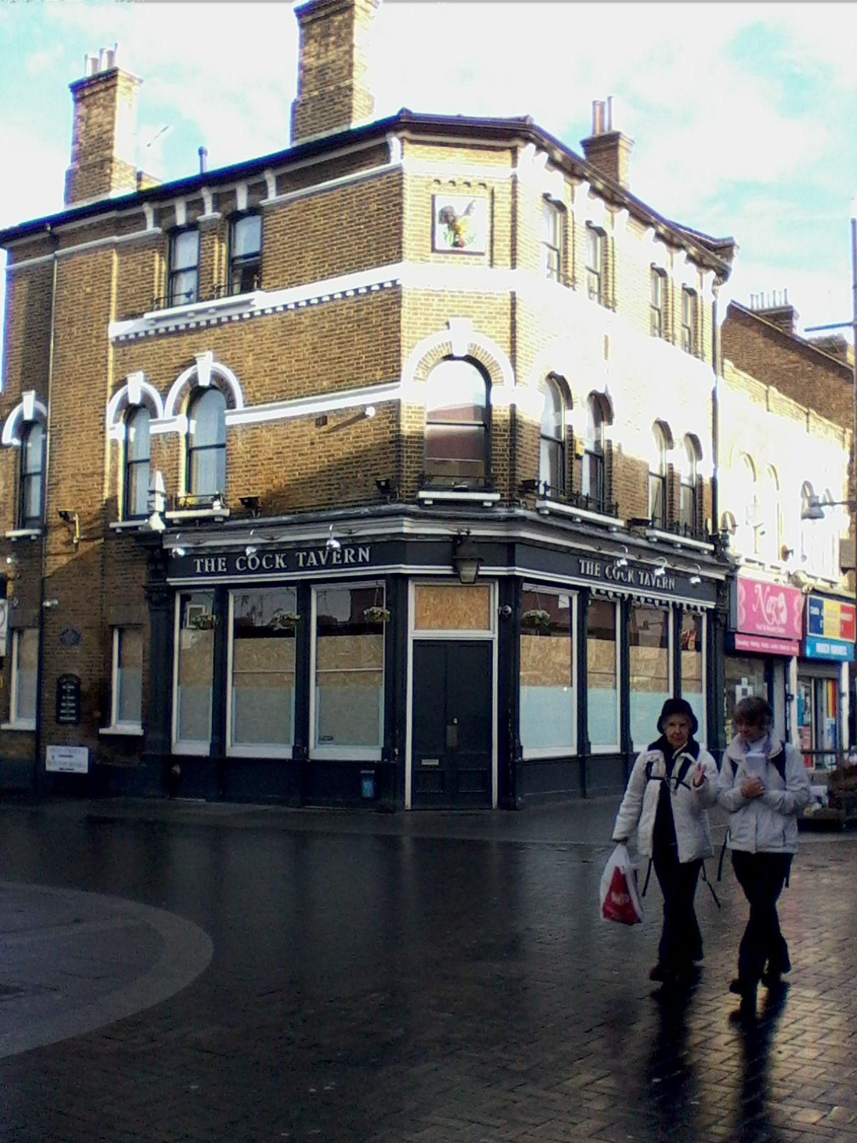 Cock London E17 14 ‎December ‎2016.. (Pub, External). Published on 18-01-2022
