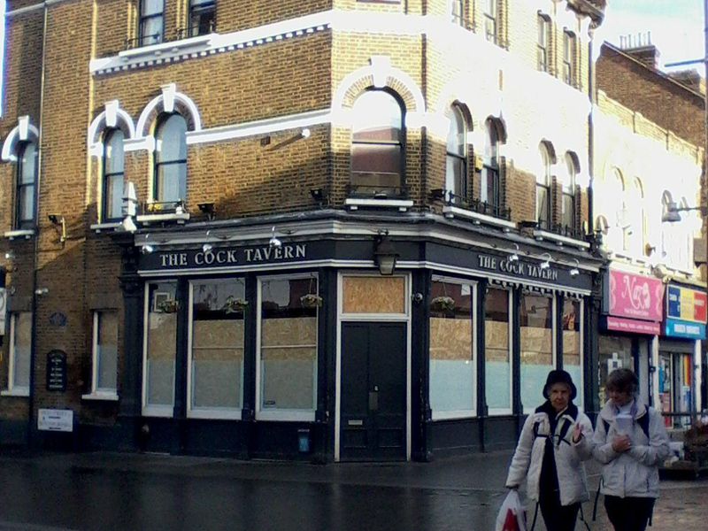 Cock London E17 14 ‎December ‎2016.. (Pub, External). Published on 18-01-2022