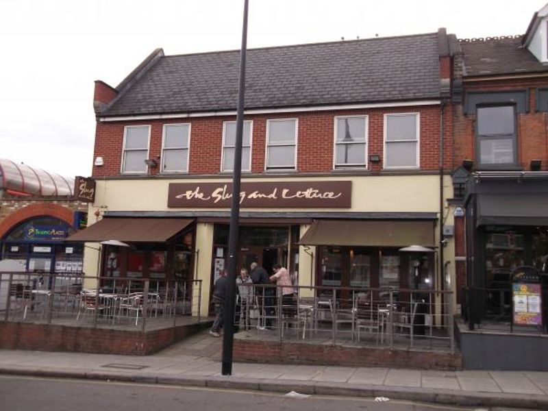 Slug & Lettuce London E18 taken Feb 2012. (Pub, External, Key). Published on 18-11-2013