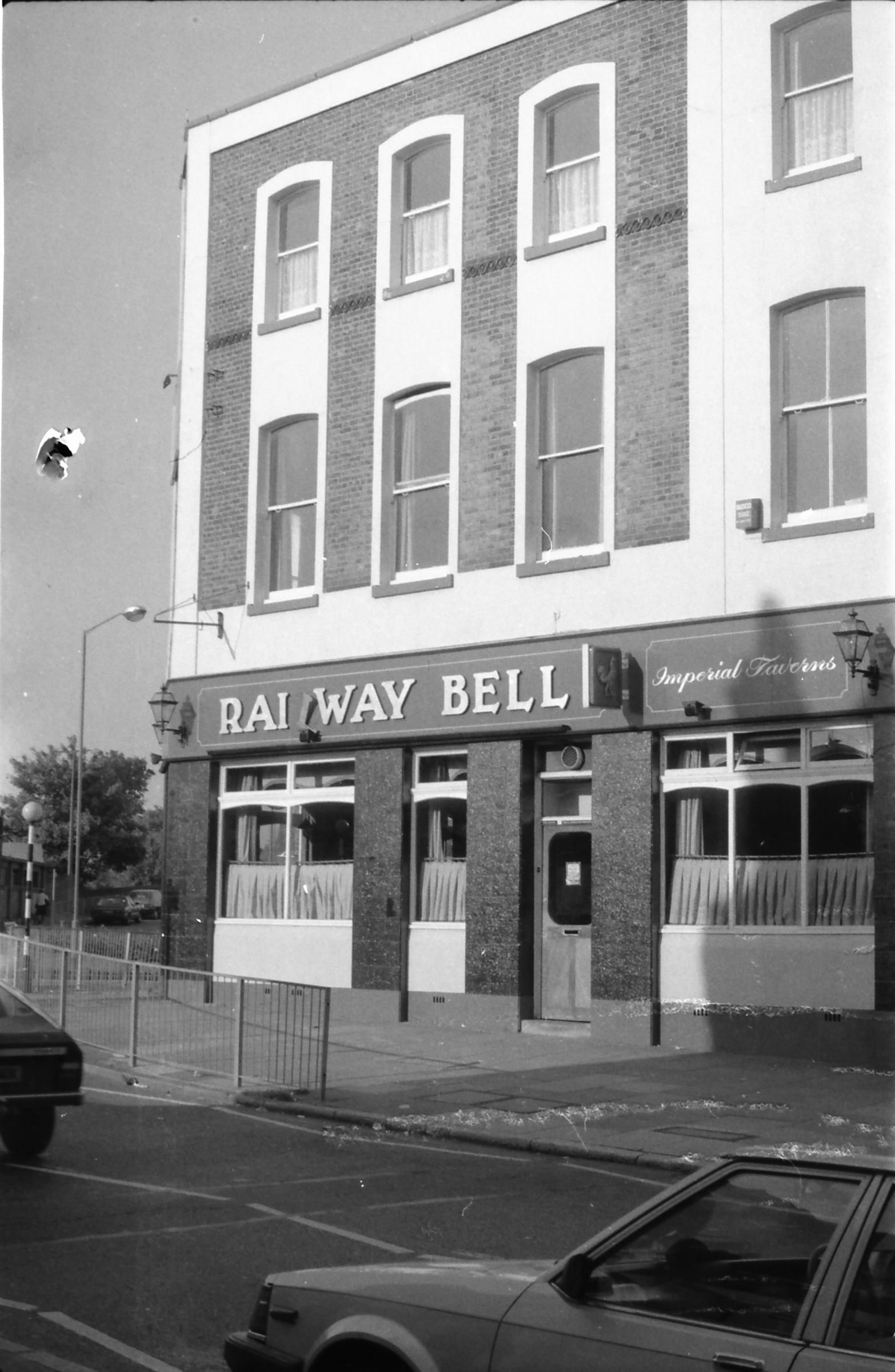 Railway Bell London E17 taken in 1987.. (Pub, External). Published on 10-01-2019