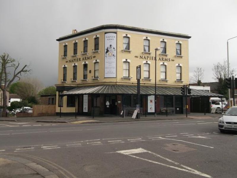 Napier Arms London E18 taken Apr 2012. (Pub, External, Key). Published on 18-11-2013