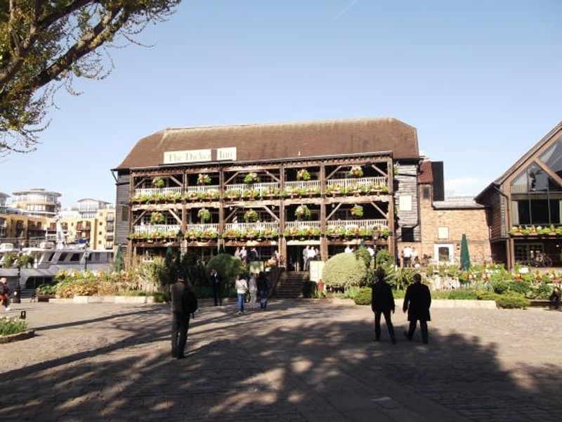 Dickens Inn London E1 taken April 2014. (Pub, External, Key). Published on 20-04-2014