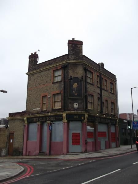 Old Rose London E1 taken Sept 2013. (Pub, External, Key). Published on 19-11-2013