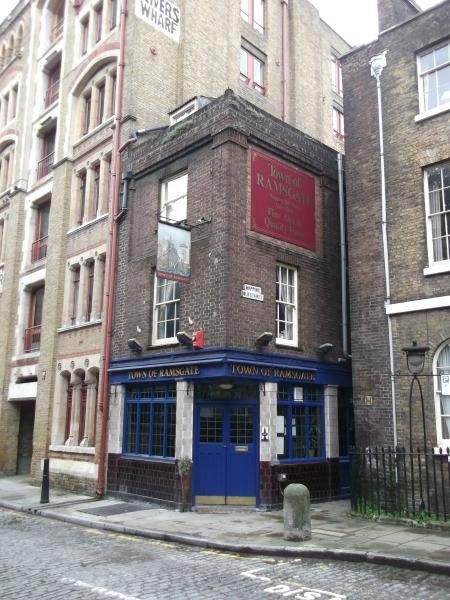 Town of Ramsgate London E1 taken Sept 2013. (Pub, External, Key). Published on 19-11-2013