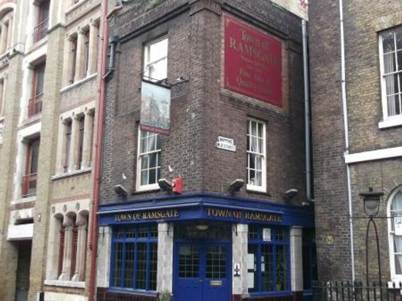 Town of Ramsgate London E1 taken Sept 2013. (Pub, External, Key). Published on 19-11-2013