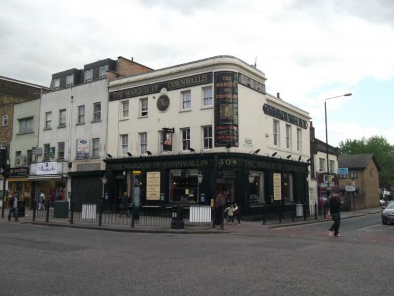 Marquis of Cornwallis London E1 taken April 2014. (Pub, External, Key). Published on 01-05-2014