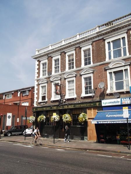 Old George, London E2 taken July 2013.. (Pub, External). Published on 14-10-2013