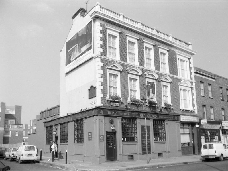 Old George  London E2 taken in Sept 1988. (Pub, External). Published on 22-02-2018 