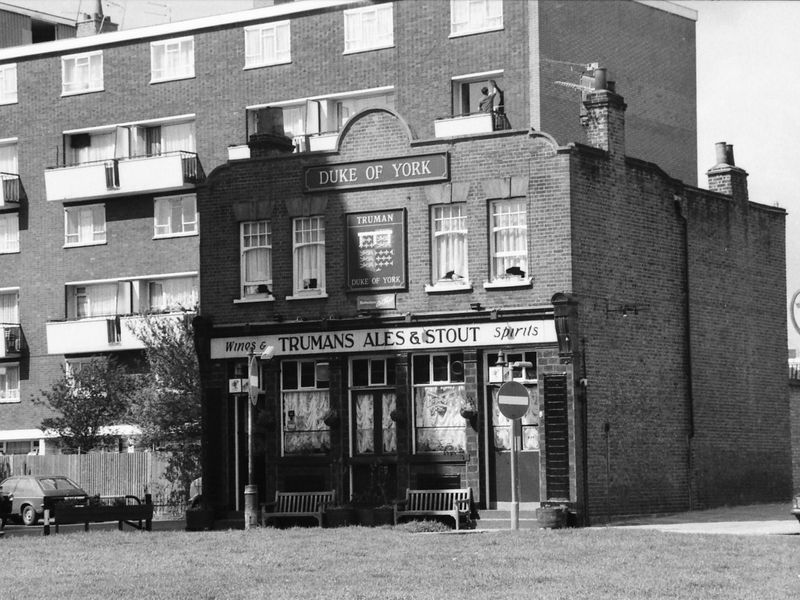 Duke of York London E2 taken in April 1989. (Pub, External, Key). Published on 22-02-2018 