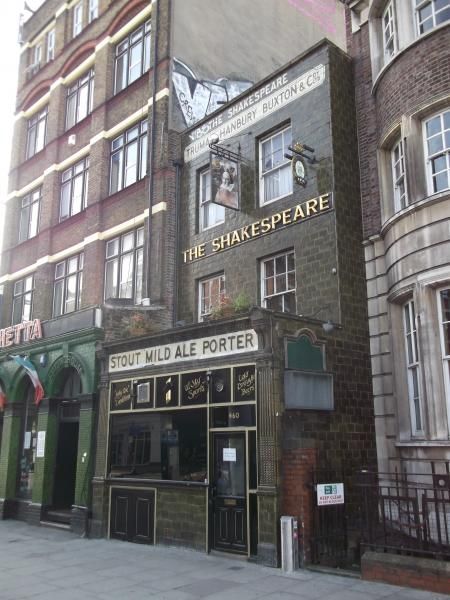 Shakespear London E2. (Pub, External). Published on 14-10-2013