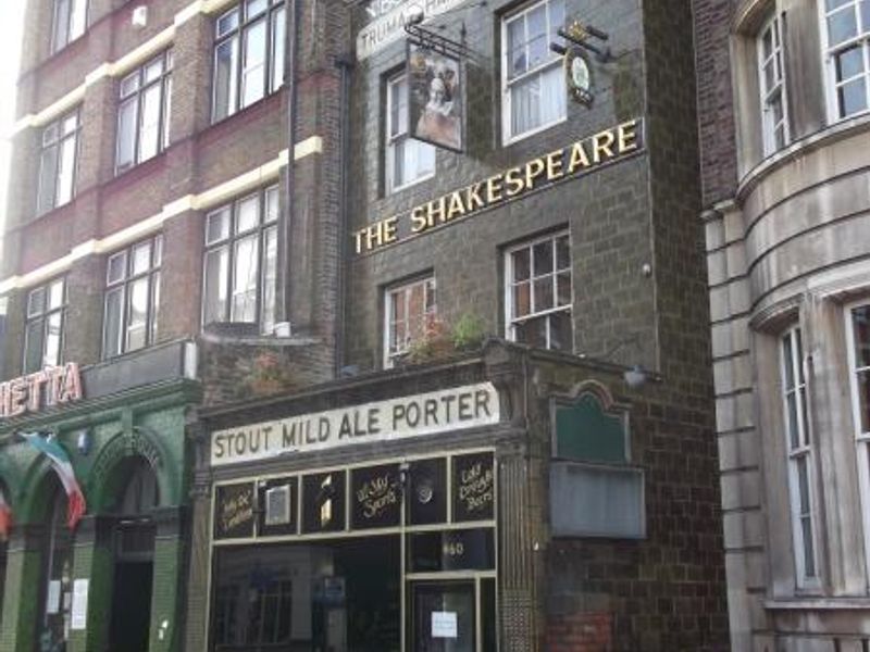 Shakespear London E2. (Pub, External). Published on 14-10-2013