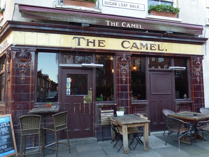 London E2 Camel taken 20240110. (Pub, External). Published on 25-01-2024