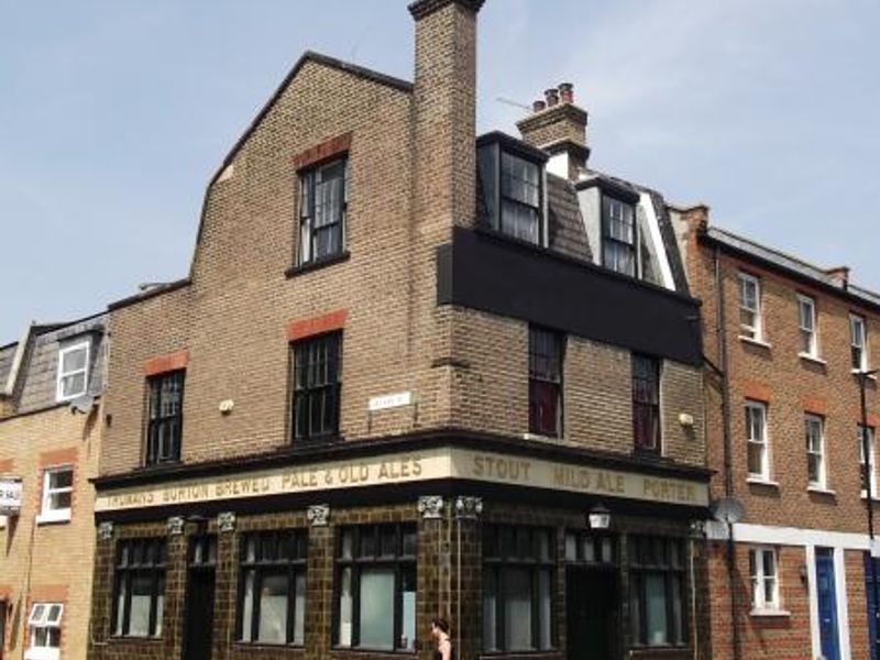 Britannia London E2 taken July 2013. (Pub, External). Published on 19-11-2013