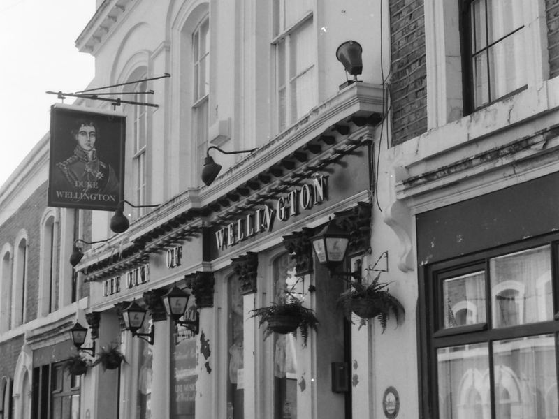 Duke of Wellington London E2 taken 17 Sept 1988. (Pub, External). Published on 22-02-2018
