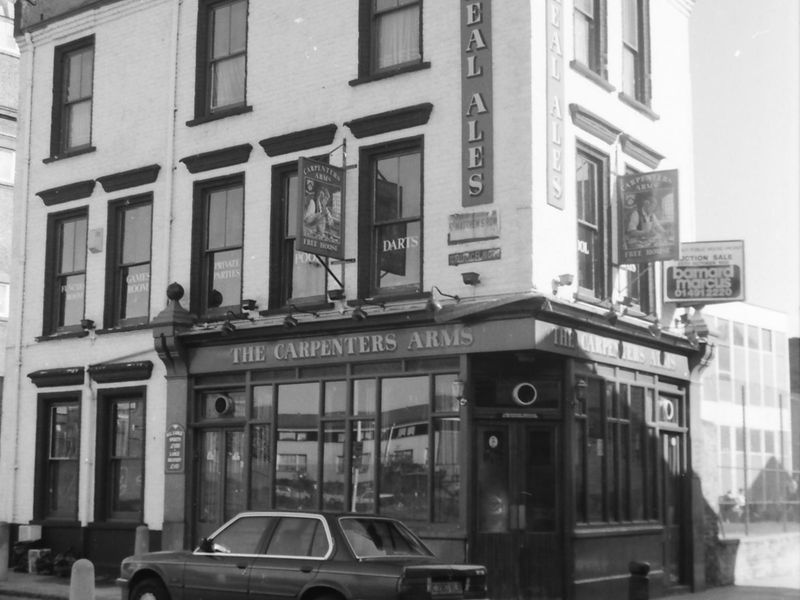Capenters Arms London E2 taken in 1988. (Pub, External). Published on 22-02-2018