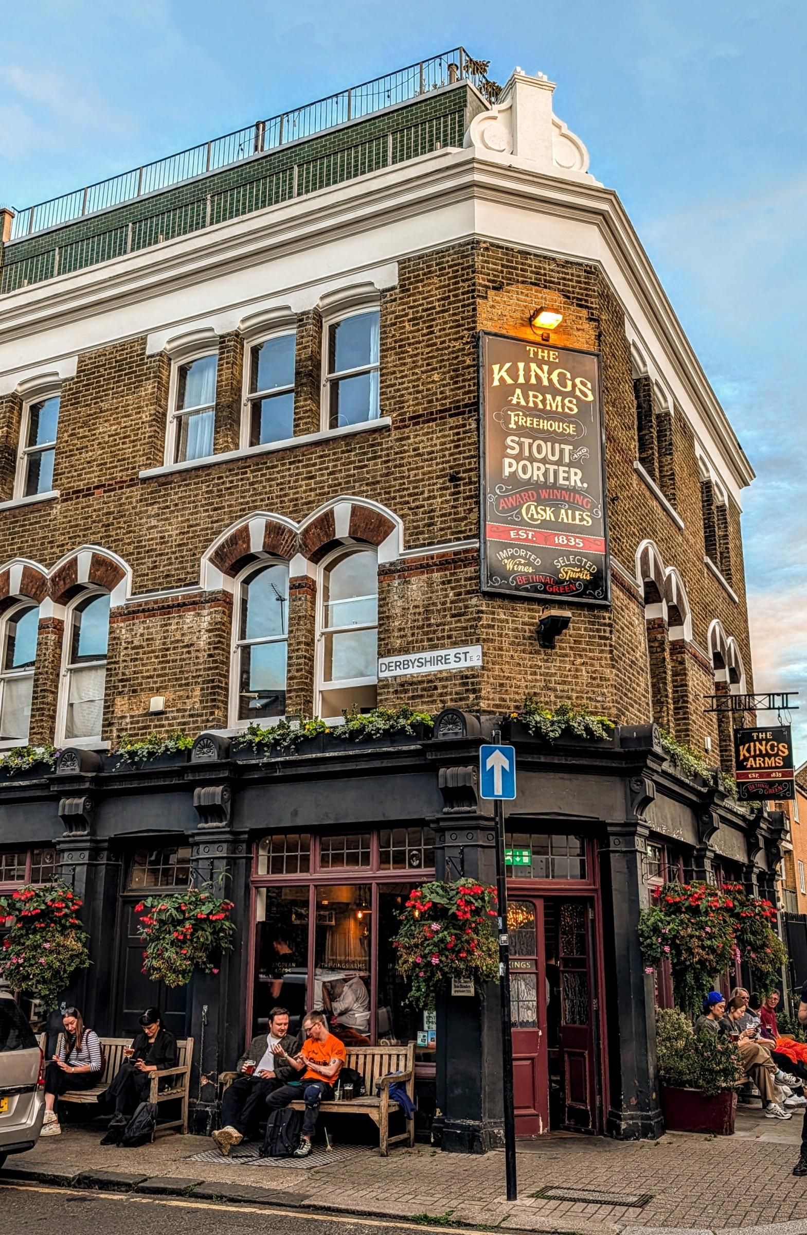 Kings Arms London E2 20260926. (Pub, External, Key). Published on 14-10-2026