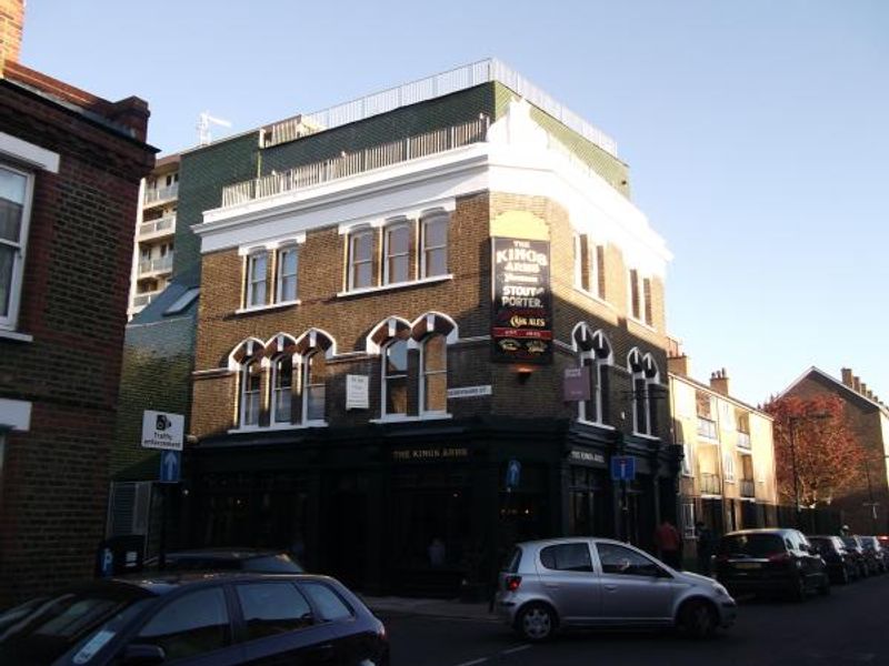 Kings Arms Buckfast St London E1 taken April 2014. (Pub, External). Published on 01-05-2014