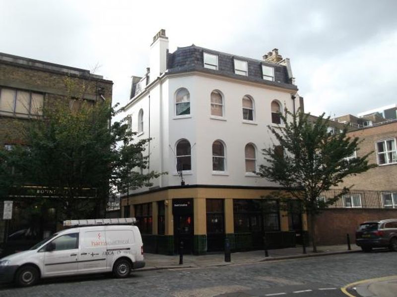 Ship and Blue Ball London E2 taken Oct 2014. (Pub, External, Key). Published on 31-10-2014 