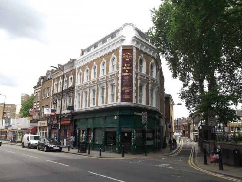 George & Dragon London E2 taken June 2014. (Pub, External, Key). Published on 08-08-2014 