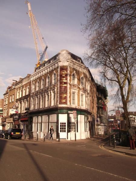 George & Dragon  London E2 taken March 2016. (Pub, External). Published on 07-04-2016