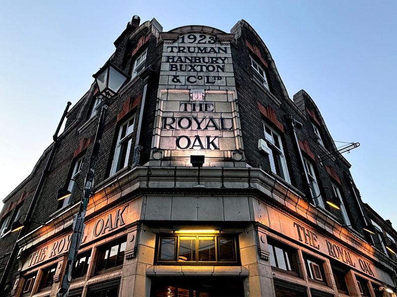 Royal Oak London E2 20260606. (Pub, External, Key). Published on 08-06-2026