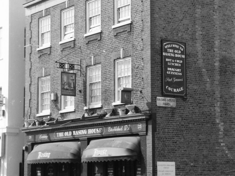 Old Basing House London E2 taken in Sept 1988. (Pub, External). Published on 22-02-2018