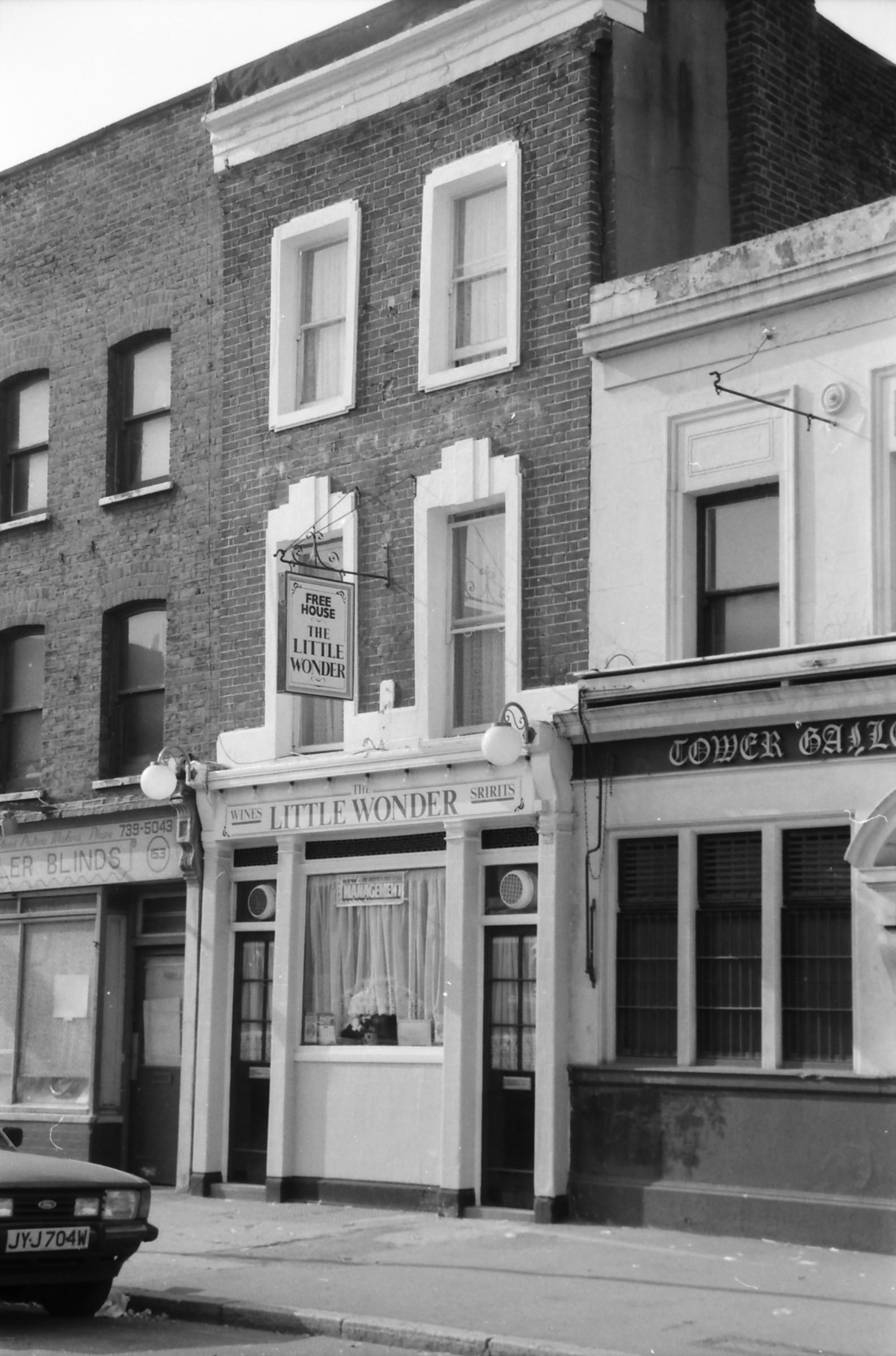 Little Wonder London E2 taken 18 Sept 1988. (Pub, External). Published on 22-02-2018