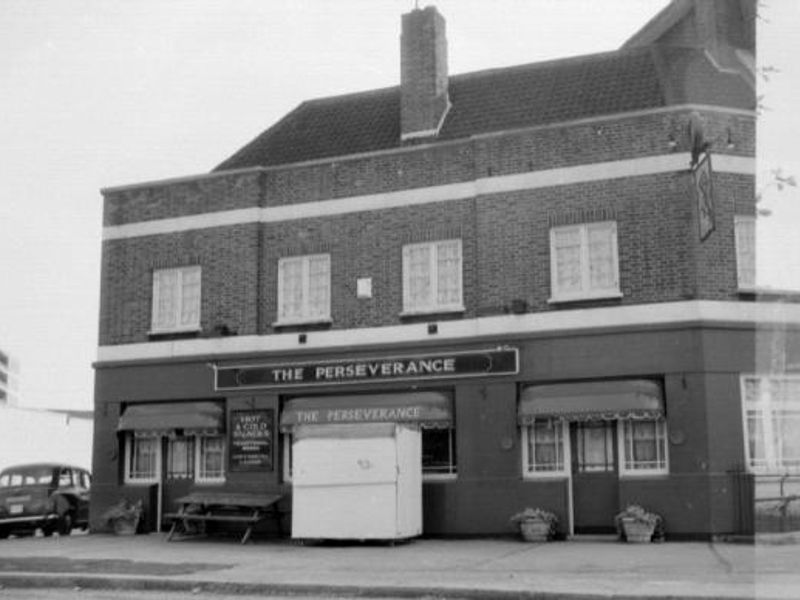 Perseverance Pritchards Row  London E2 taken in 1989. (Pub). Published on 16-04-2016