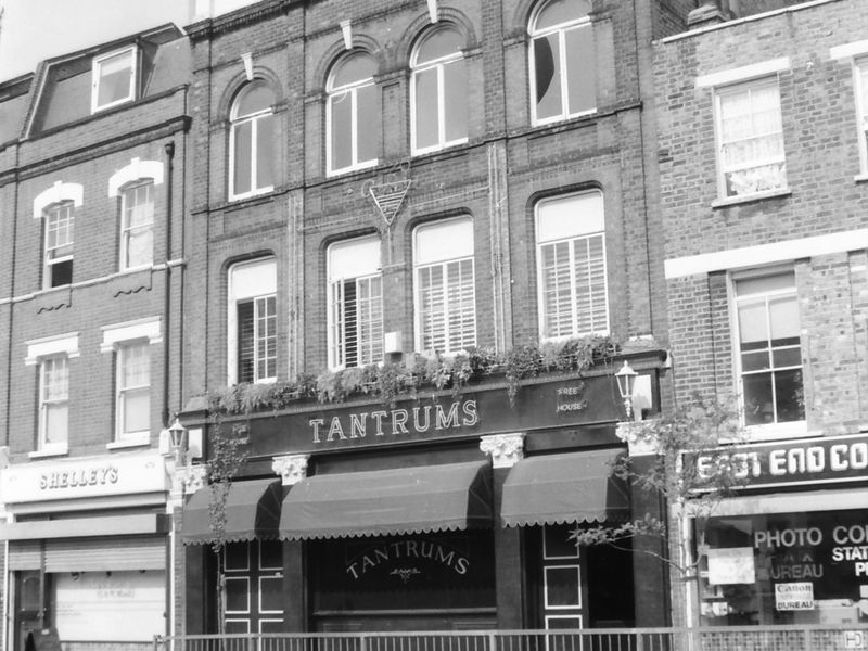 Tantrums London E2 taken in Sept 1988. (Pub, External). Published on 22-02-2018 