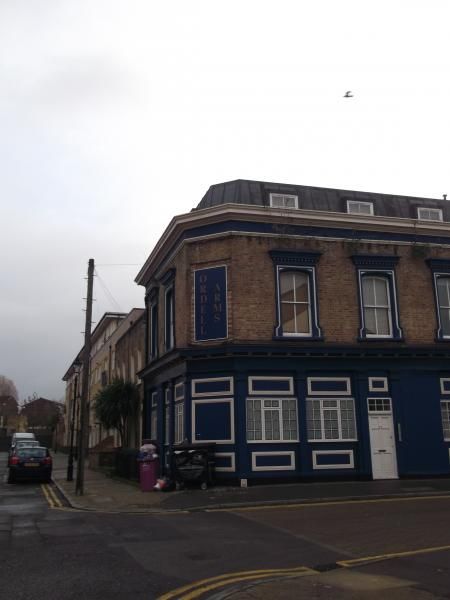 Ordell Arms London E3 taken Nov 2013. (Pub, External). Published on 02-12-2013