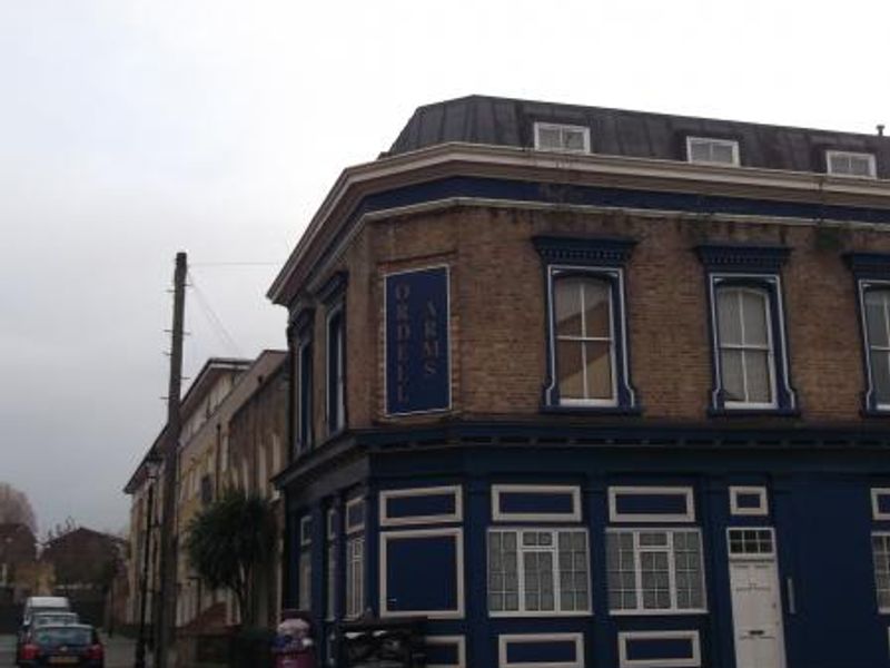 Ordell Arms London E3 taken Nov 2013. (Pub, External). Published on 02-12-2013
