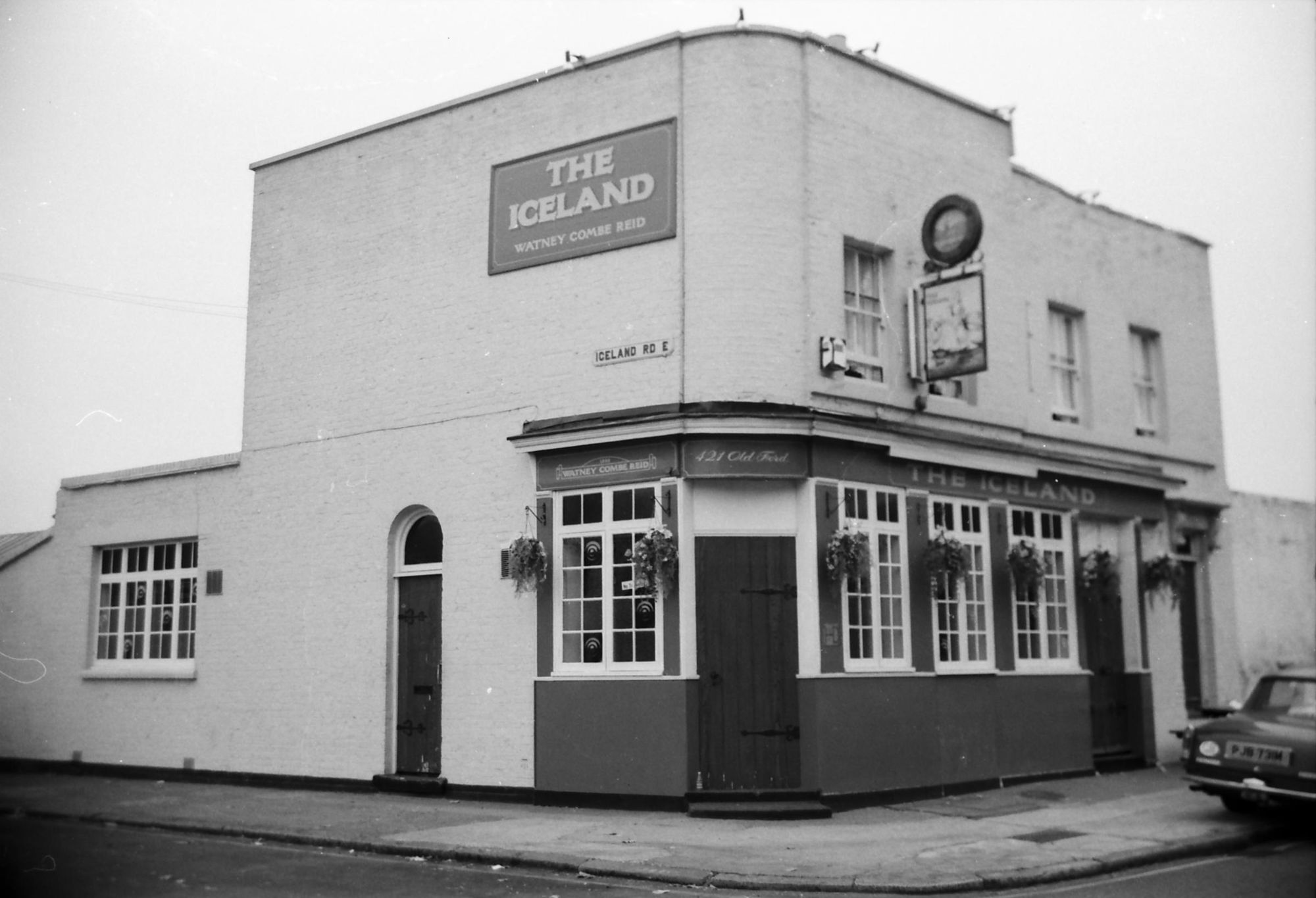 Iceland London E3 taken in 1986. (Pub, External). Published on 28-03-2018