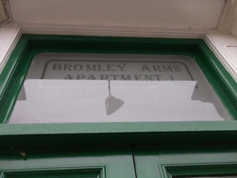 Bromley Arms London E3 taken Nov 2013. (Sign). Published on 02-12-2013