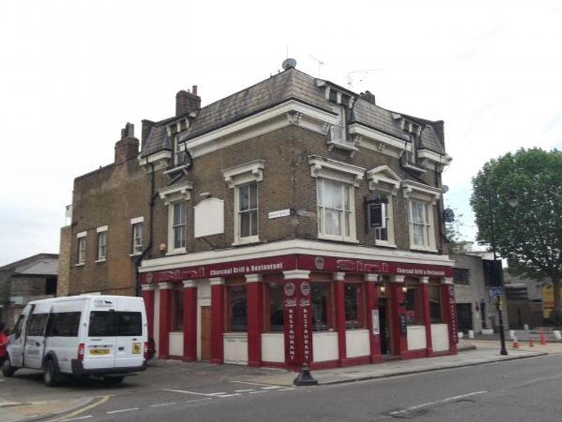 Hand & Flower London E3 taken May 2014. (Pub, External, Key). Published on 24-05-2014