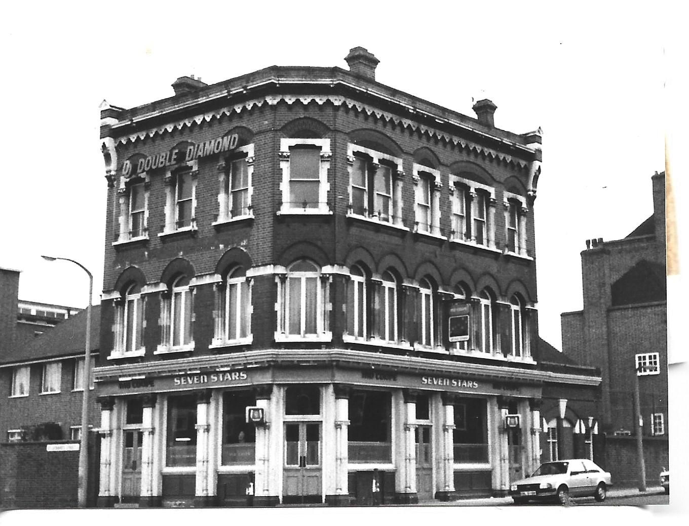 Seven Stars London E3 at the time of its sale.. (Pub, External). Published on 27-04-2023