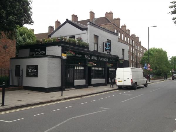 Blue Anchor London E3. (Pub, External). Published on 27-10-2013