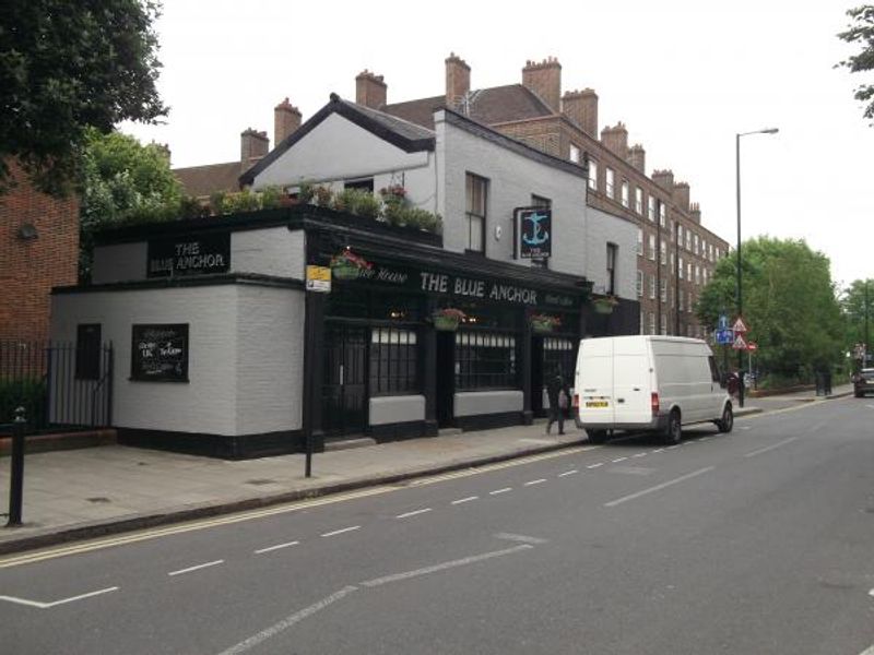 Blue Anchor London E3. (Pub, External). Published on 27-10-2013