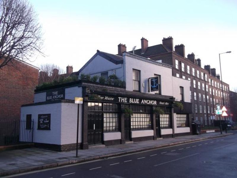Blue Anchor London E3 taken Feb 2014. (Pub, External). Published on 06-04-2014