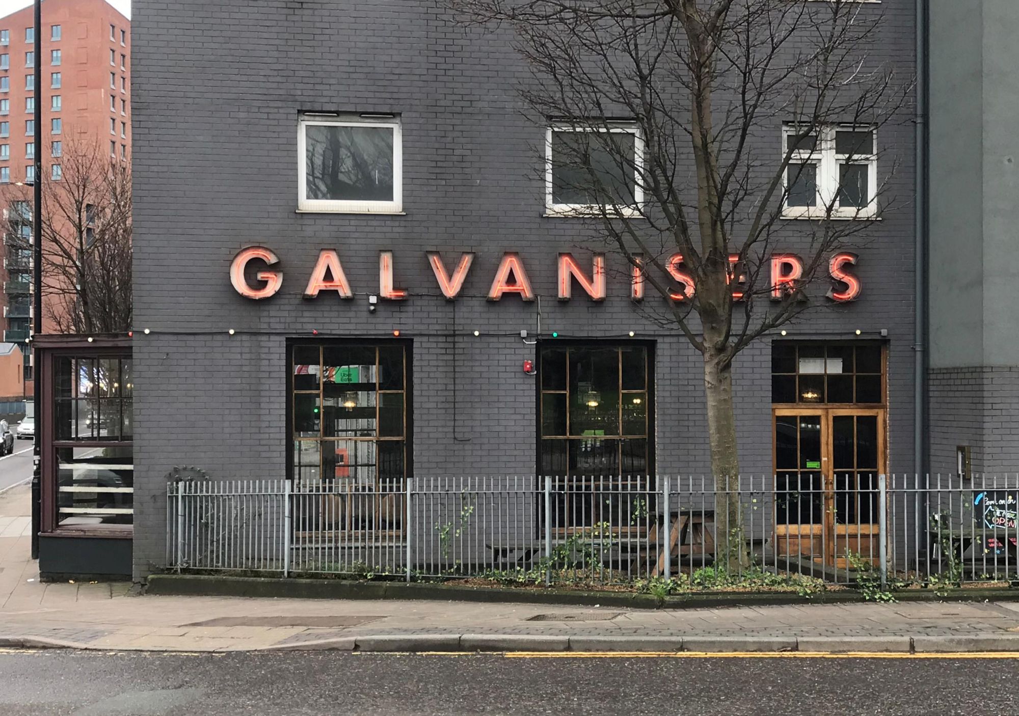 Galvanisers London E3 20250208. (Pub, External, Key). Published on 09-02-2025