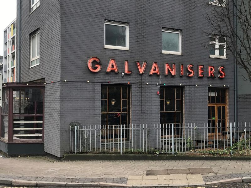 Galvanisers London E3 20250208. (Pub, External). Published on 09-02-2025