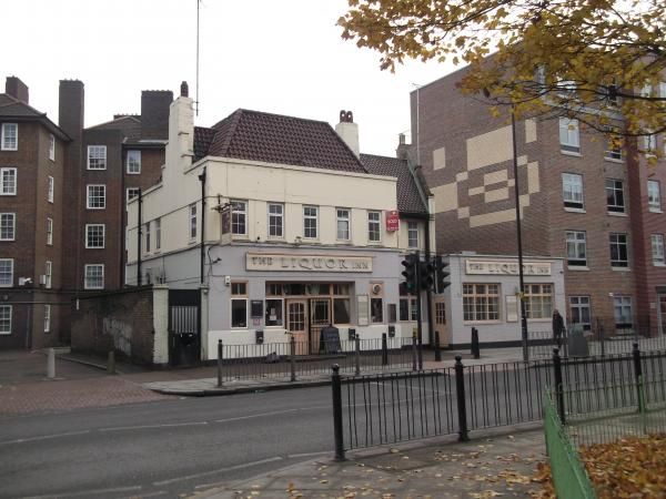 Kitsons-Liquor Inn London E3 taken Nov 2013. (Pub, External, Key). Published on 22-01-2014