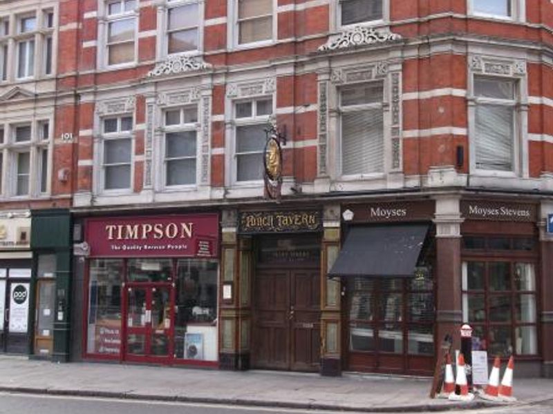 Punch Tavern London EC4 taken Feb 2012. (Pub, External, Key). Published on 01-12-2013 