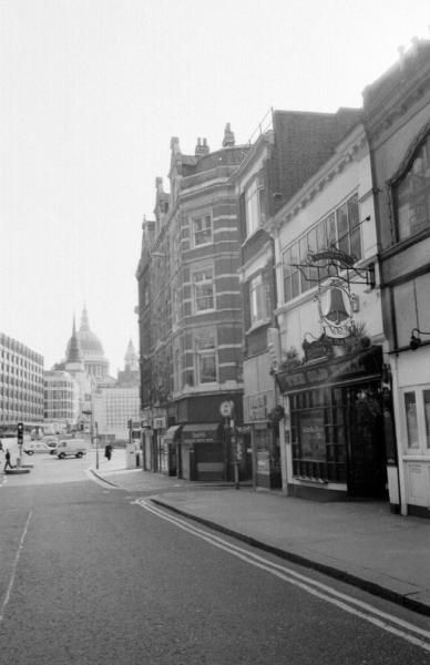 Old Bell London EC4 in April 1994.. (Pub, External). Published on 01-12-2013