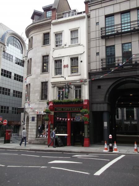 Tipperary London EC4 taken June 2012. (Pub, External). Published on 01-12-2013