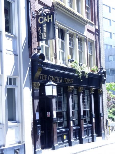 Coach & Horses London EC4. (Pub, External). Published on 01-12-2013