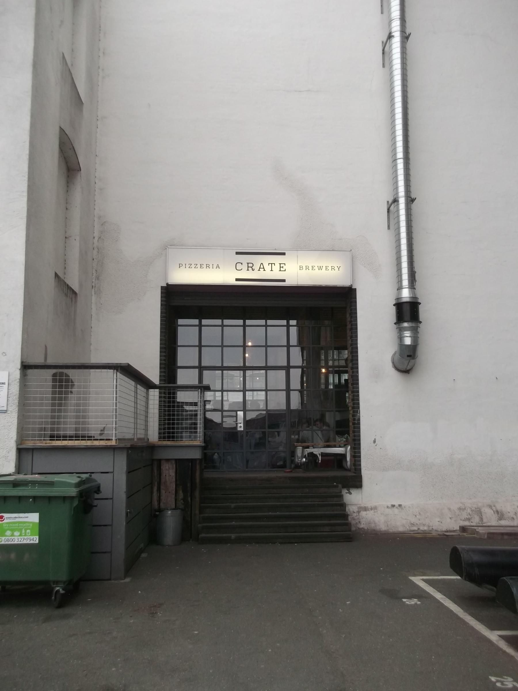 Crate Brewery London E9 taken May 2016. (Pub). Published on 08-02-2017