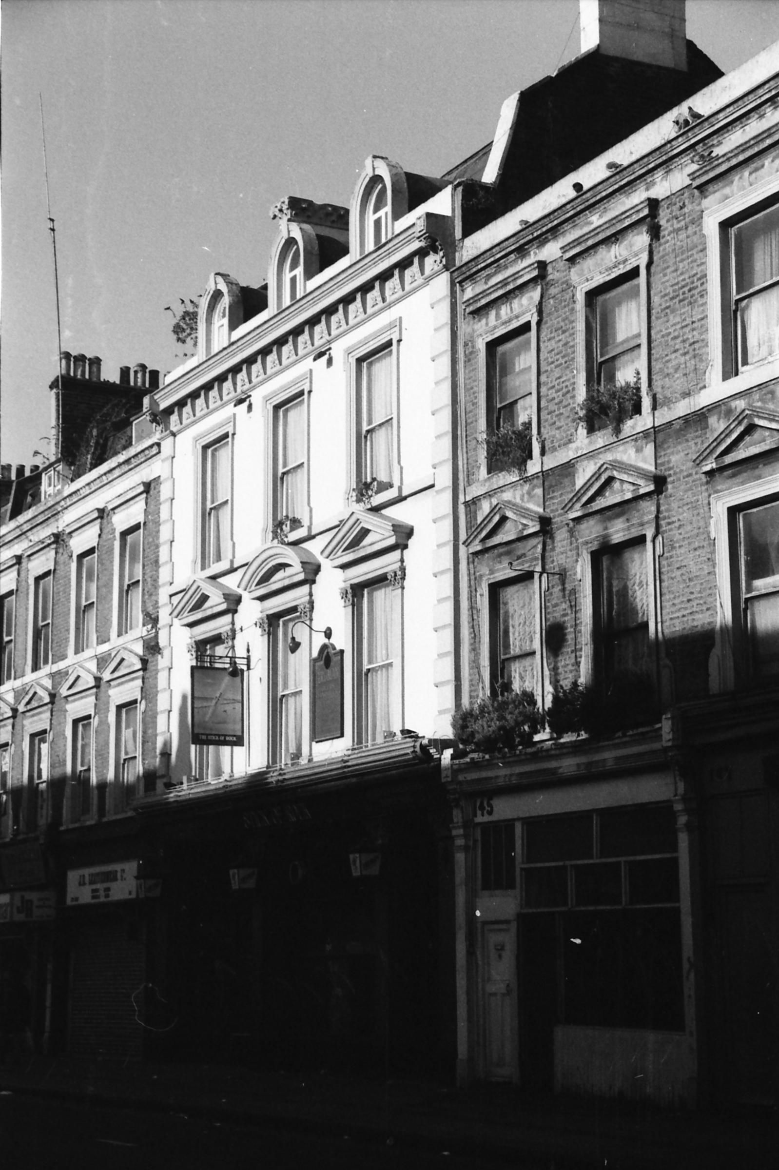 Stick of Rock London E2 taken 10 Dec 1988. (Pub, External). Published on 22-02-2018