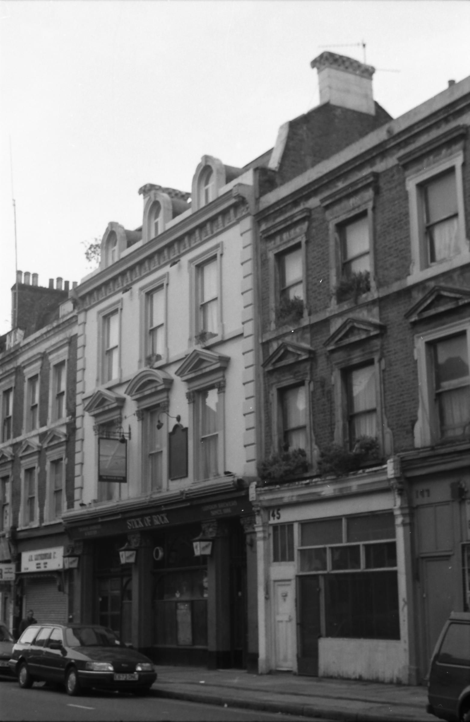 Stick of Rock London E2 taken 19 Feb 1989. (Pub, External). Published on 22-02-2018