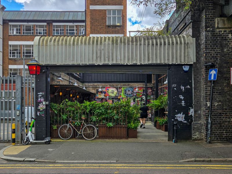 Saint Monday Taproom London E8 20250804. (Pub, External, Key). Published on 10-08-2025